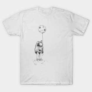 Astronaut and A Balloon T-Shirt